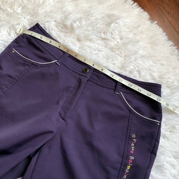 H16 RARE Pierre Balmain Paris Purple Pants - Picture 7 of 9